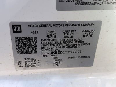 2026 Chevrolet Silverado 1500 RST