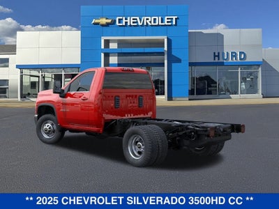 2025 Chevrolet Silverado 3500 HD Chassis Cab Work Truck