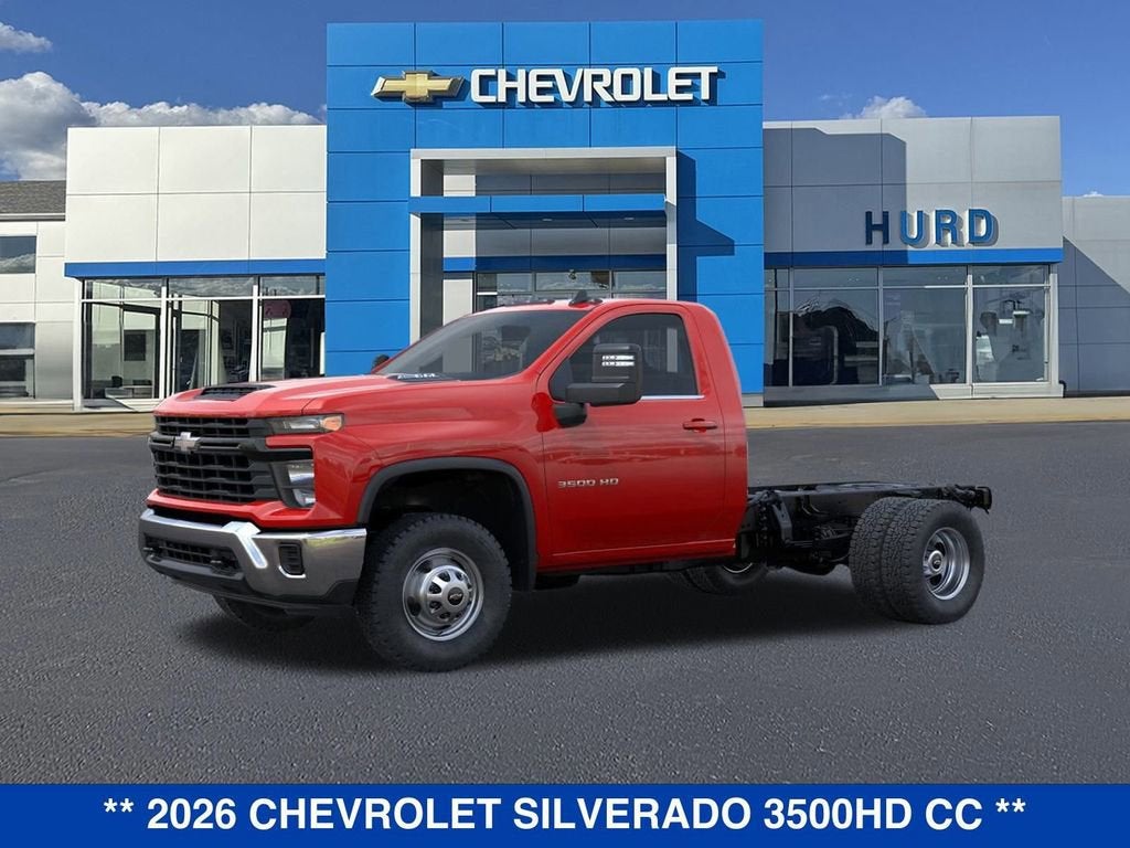 2026 Chevrolet Silverado 3500 HD Chassis Cab Work Truck
