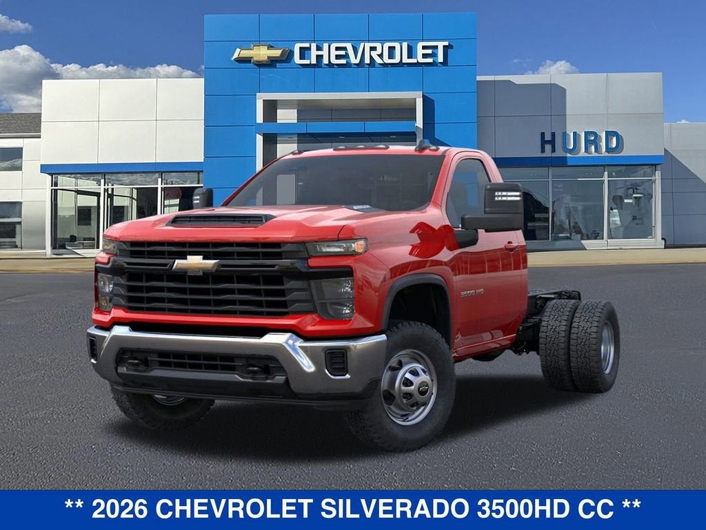 2026 Chevrolet Silverado 3500 HD Chassis Cab Work Truck