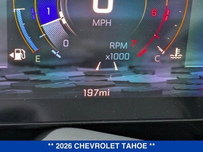 2026 Chevrolet Tahoe RST
