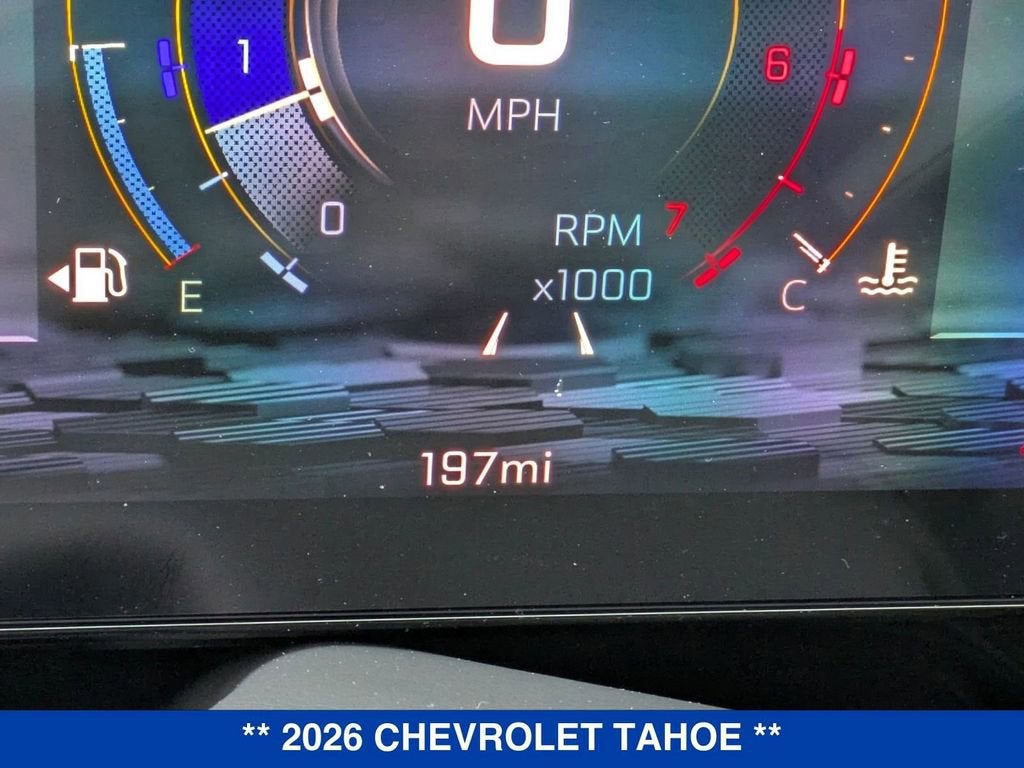 2026 Chevrolet Tahoe RST