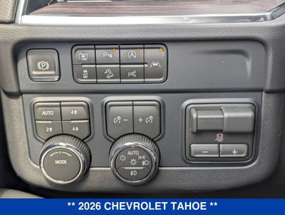 2026 Chevrolet Tahoe Premier