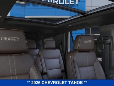 2026 Chevrolet Tahoe High Country