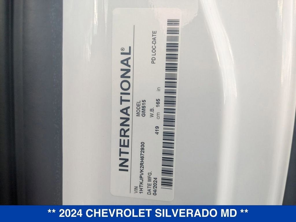 2024 Chevrolet Silverado 5500 HD Work Truck