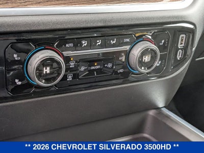 2026 Chevrolet Silverado 3500 HD LT