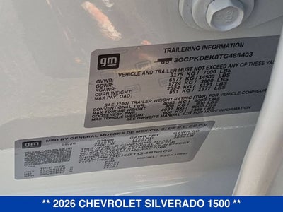 2026 Chevrolet Silverado 1500 LT