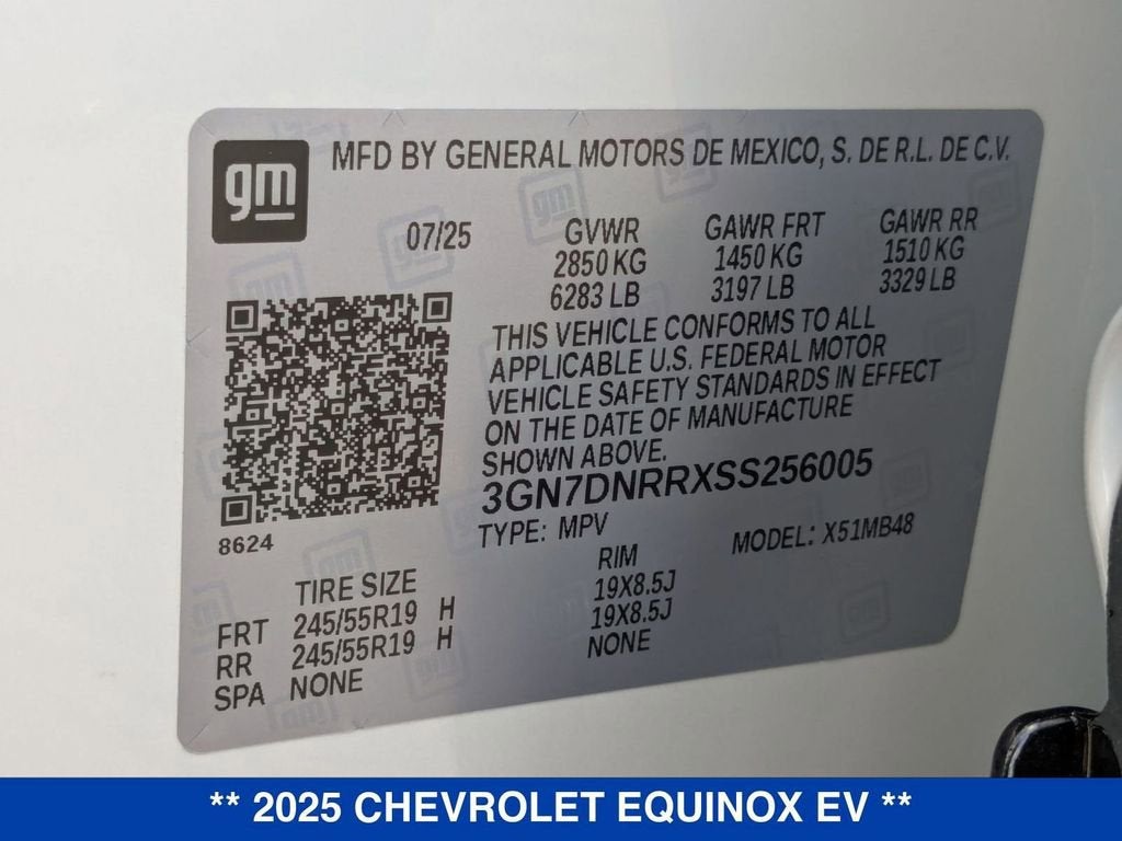 2025 Chevrolet Equinox EV LT
