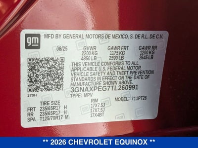 2026 Chevrolet Equinox LT