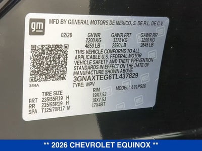 2026 Chevrolet Equinox RS