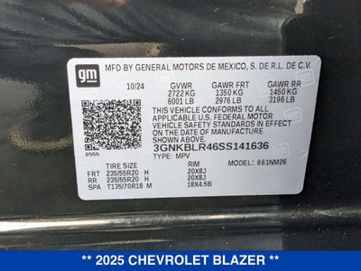 2025 Chevrolet Blazer Premier