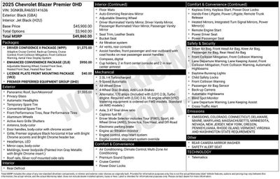 2025 Chevrolet Blazer Premier