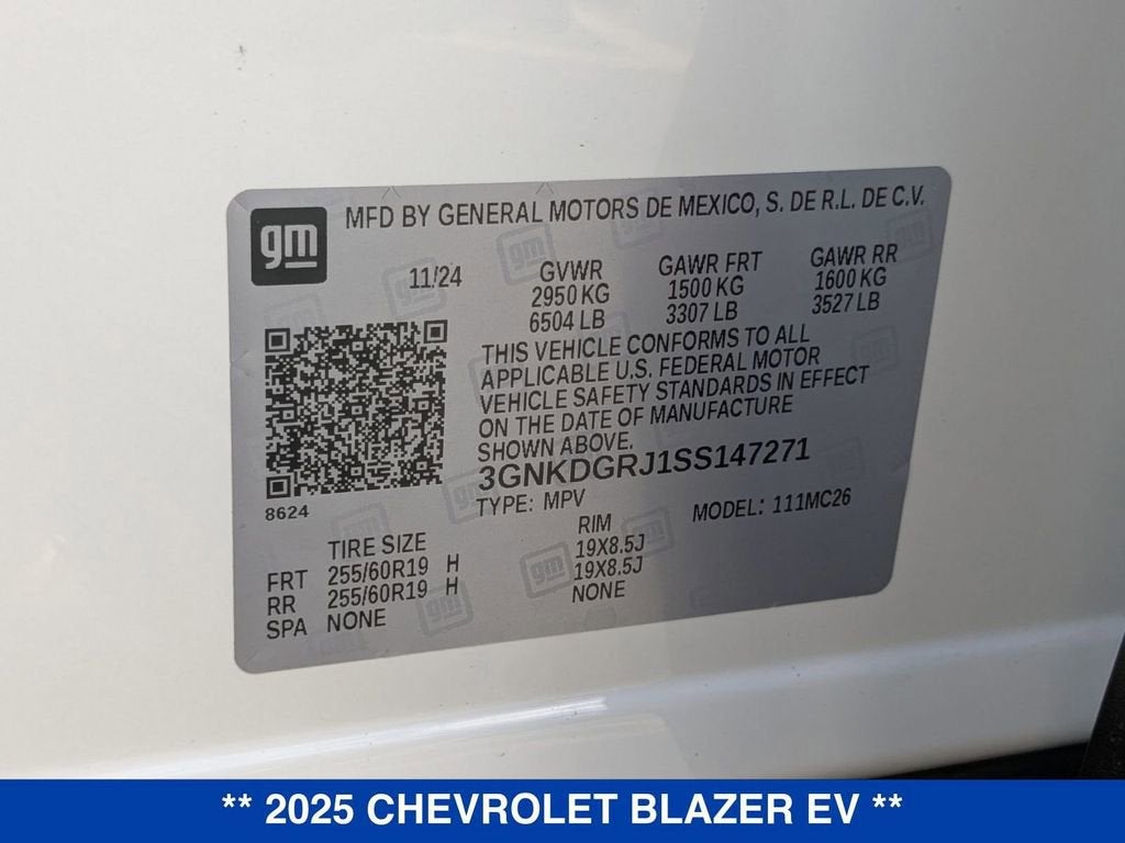 2025 Chevrolet Blazer EV LT