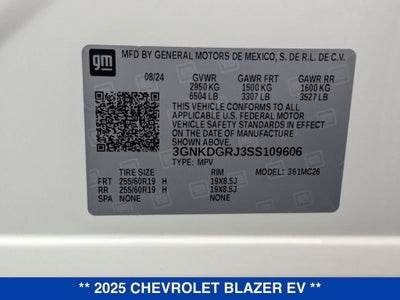 2025 Chevrolet Blazer EV LT