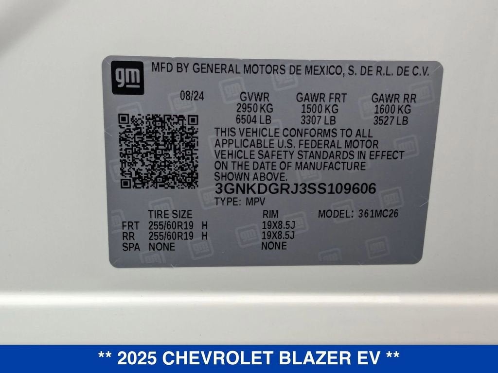 2025 Chevrolet Blazer EV LT