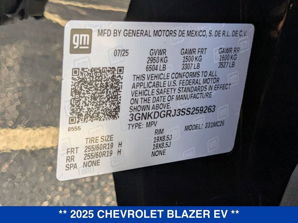 2025 Chevrolet Blazer EV LT