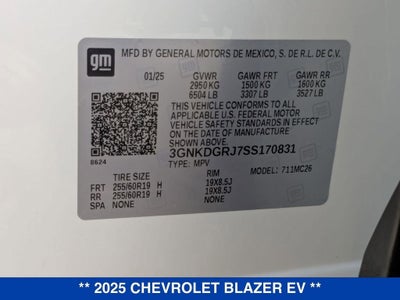 2025 Chevrolet Blazer EV LT