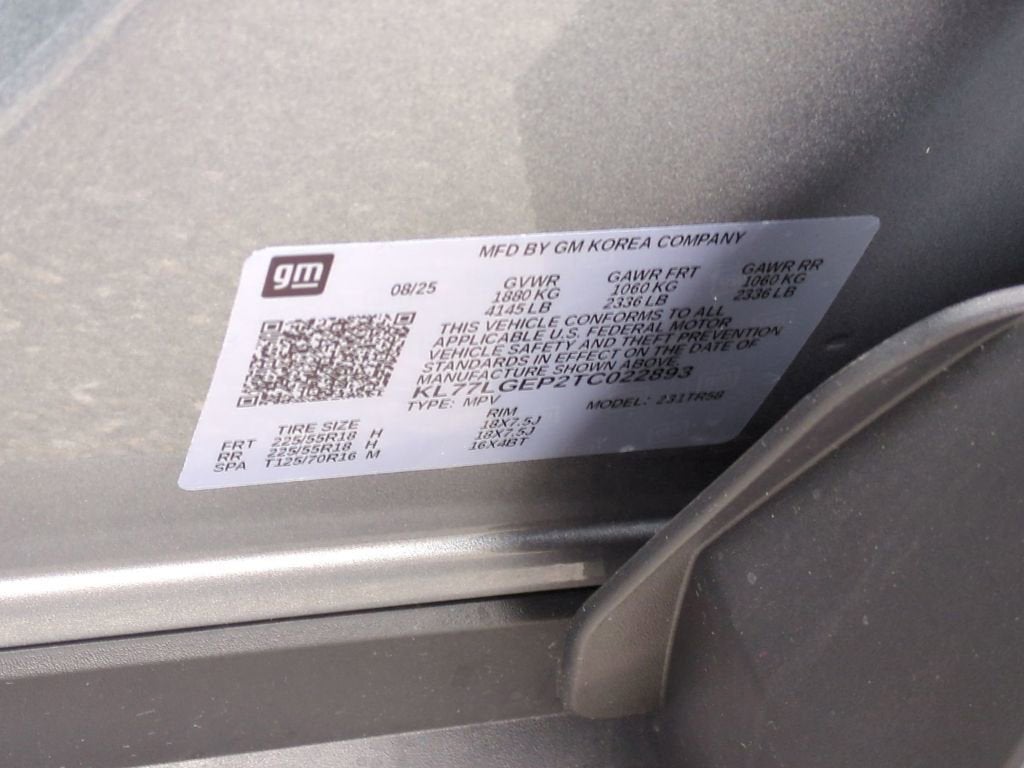 2026 Chevrolet Trax 1RS