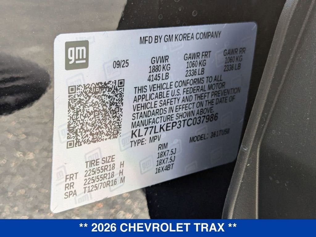 2026 Chevrolet Trax ACTIV