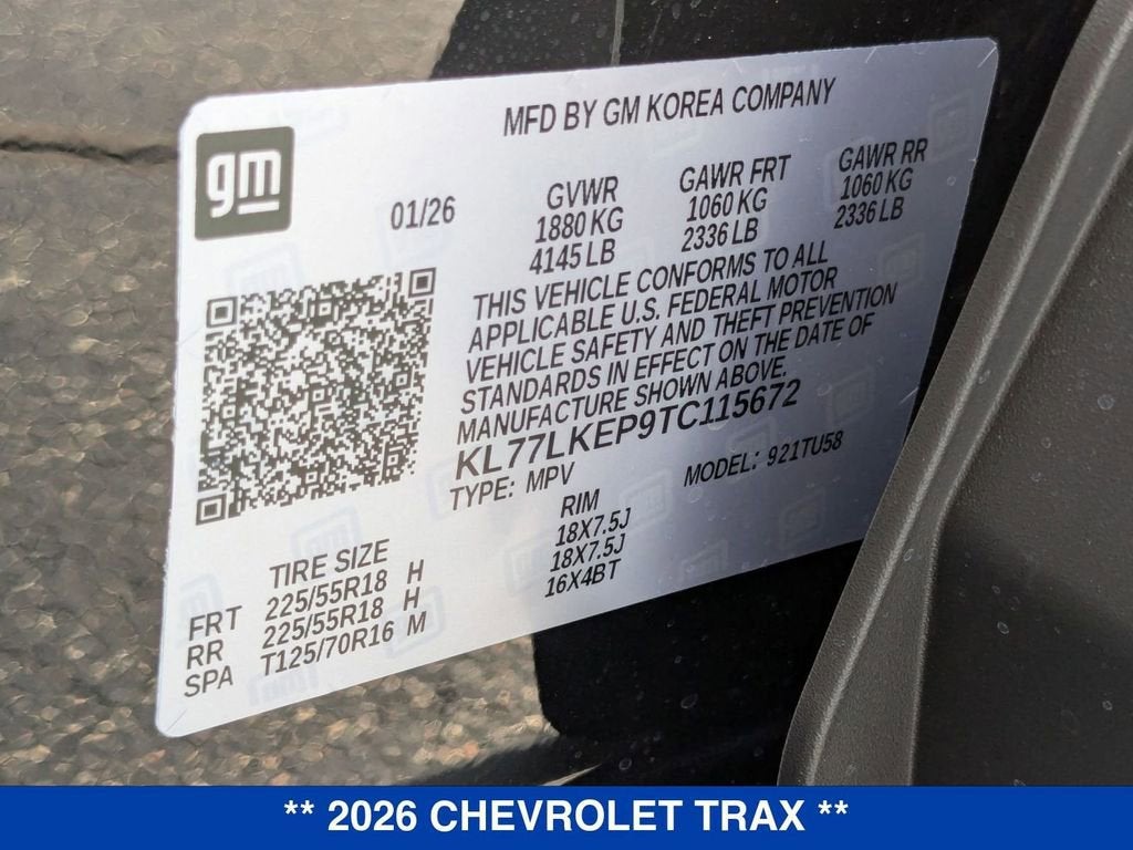 2026 Chevrolet Trax ACTIV