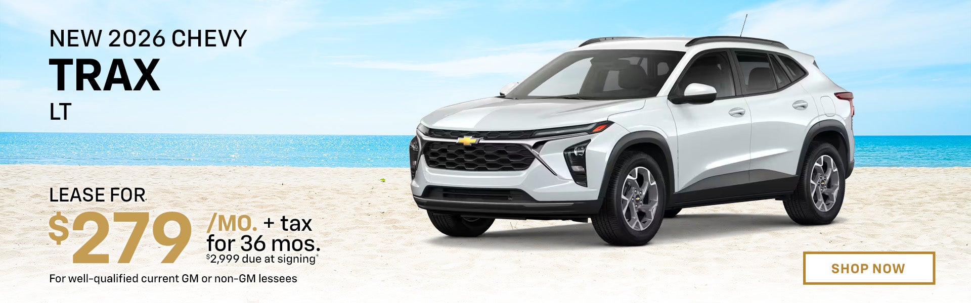 New Chevy Trax LT